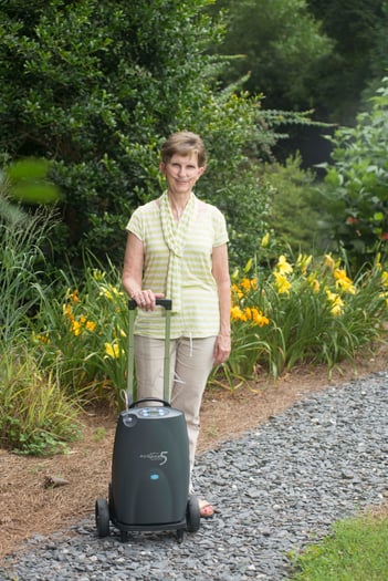 Eclipse 5 with woman on a path