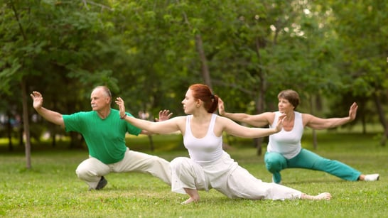 Tai chi practice