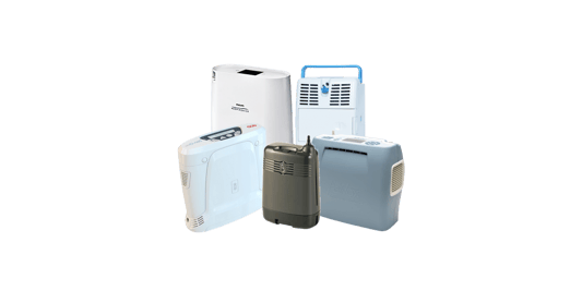 Portable oxygen concentrators