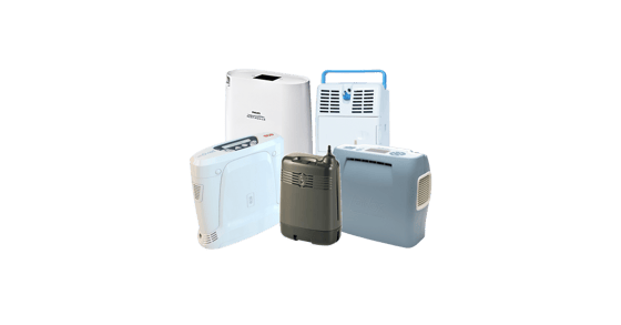 Portable oxygen concentrators