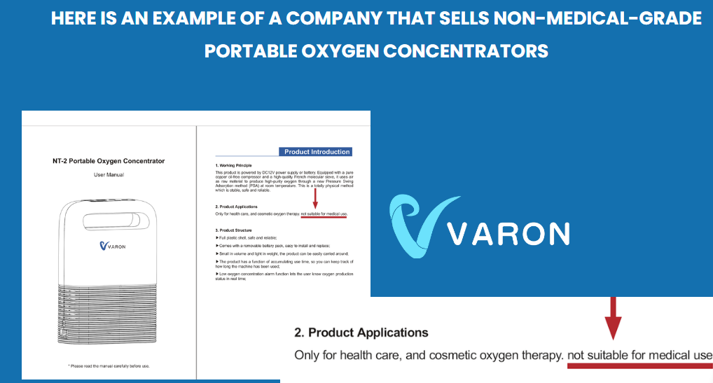 Varon non medical grade w blow up manual text