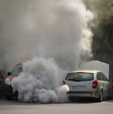 Car smoking