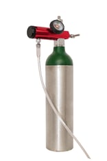 Portable oxygen cylinder