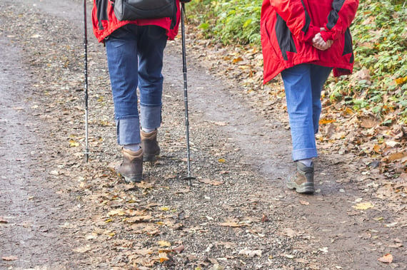 couple walking