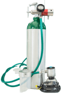 Portable oxygen cylinder