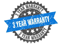 3-year warranty symbol