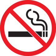 No smoking sign