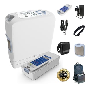 inogen oxygen copd unboxing concentrator lptmedical