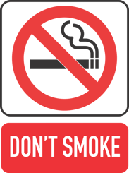 no smoking sign