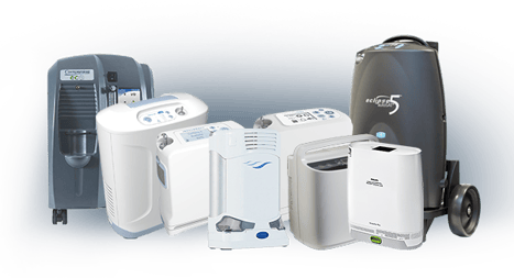 Portable oxygen concentrators