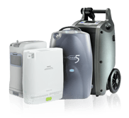 Portable oxygen concentrators