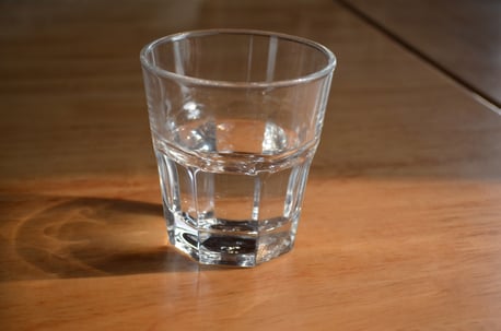 Glass of water