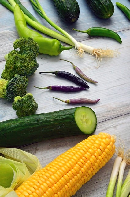 assorted vegetables on a table.